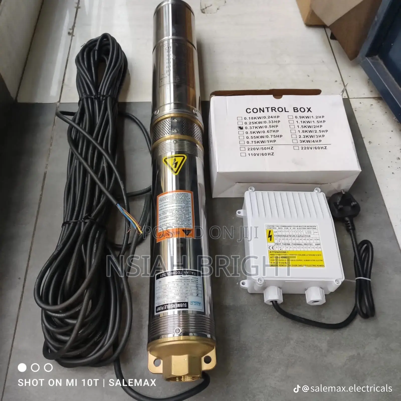 All Types of Electric Pump