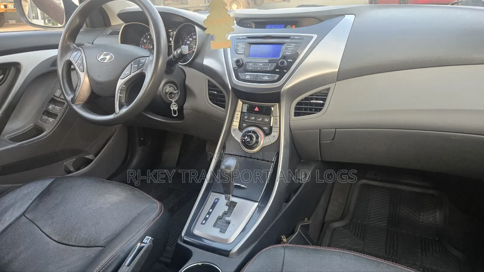 Hyundai Elantra GLS Sedan FWD (1.8L 4cyl 6A) 2013 White