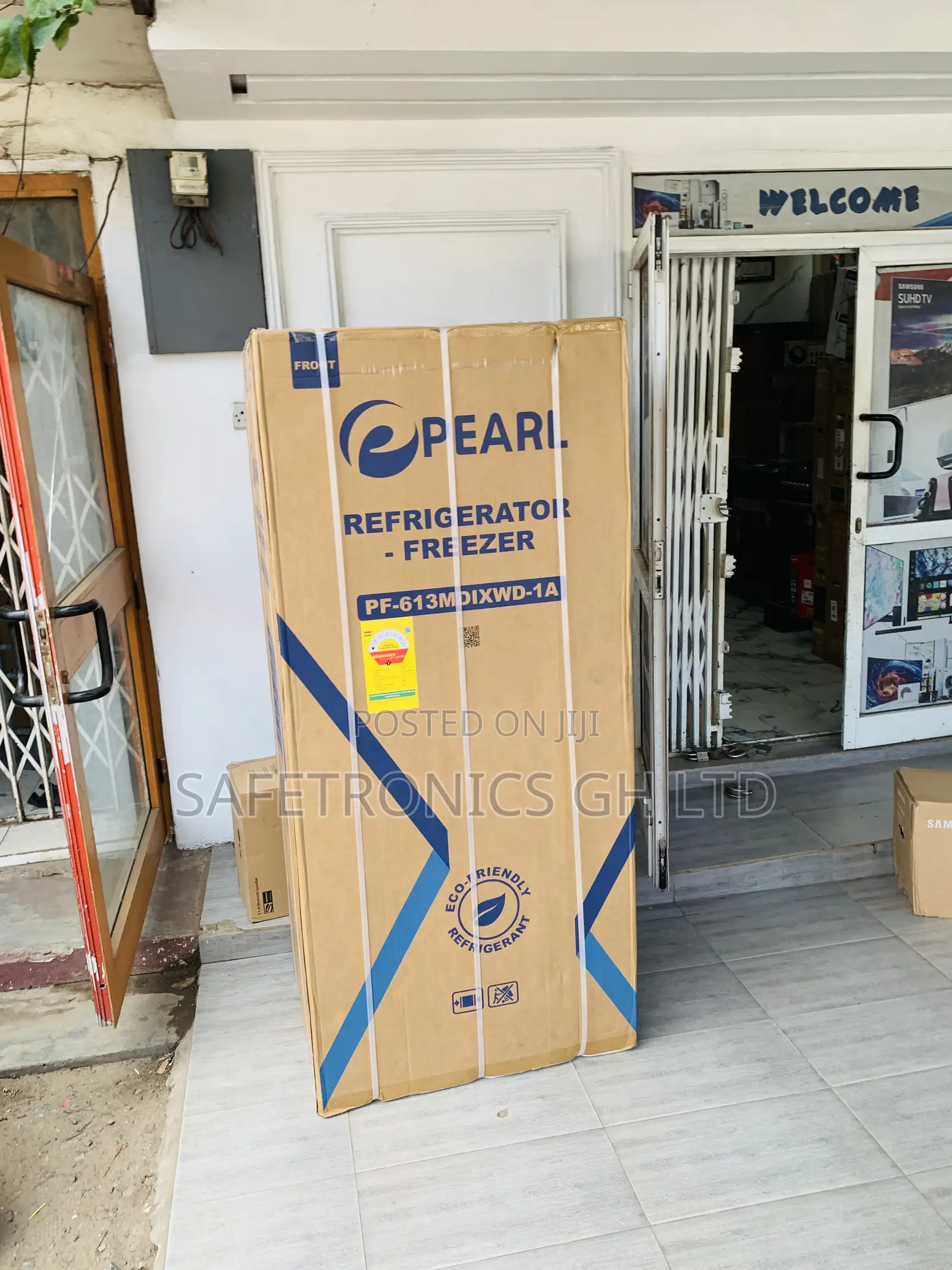Original Pearl 421L Bottom Freezer + Dispenser - PF-613MDIXWD-1A