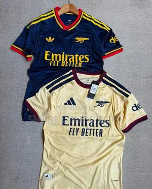 Arsenal New Season Kits Available
