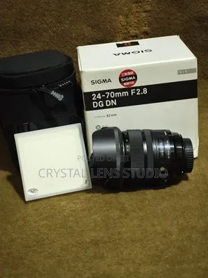 99% New Sigma 24-70mm F2.8 Dg Art Ef Mount