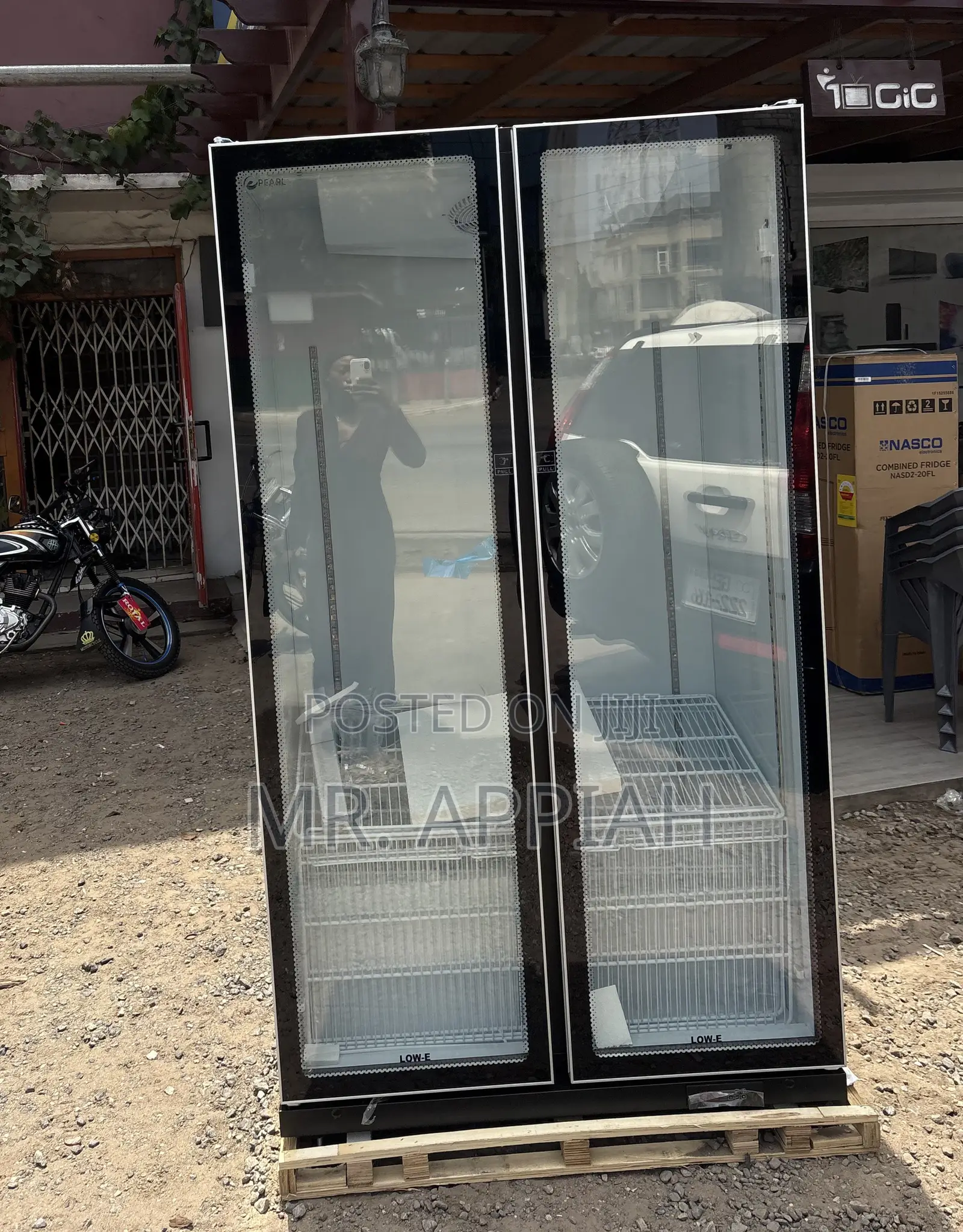Get Premium Pearl PVC-801-27AA 2 Door Glass Display Refrigerator..