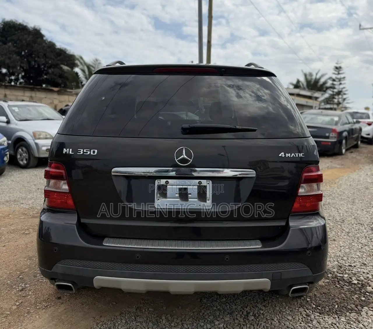 Mercedes-Benz M Class ML 350 4Matic 2008 Black