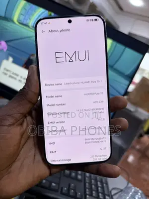 Huawei Pura 70 256 GB Black