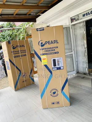 Get New Pearl PF-433BBGWD-1A 309L Fridge 309L 2-Door Bottom-Mount