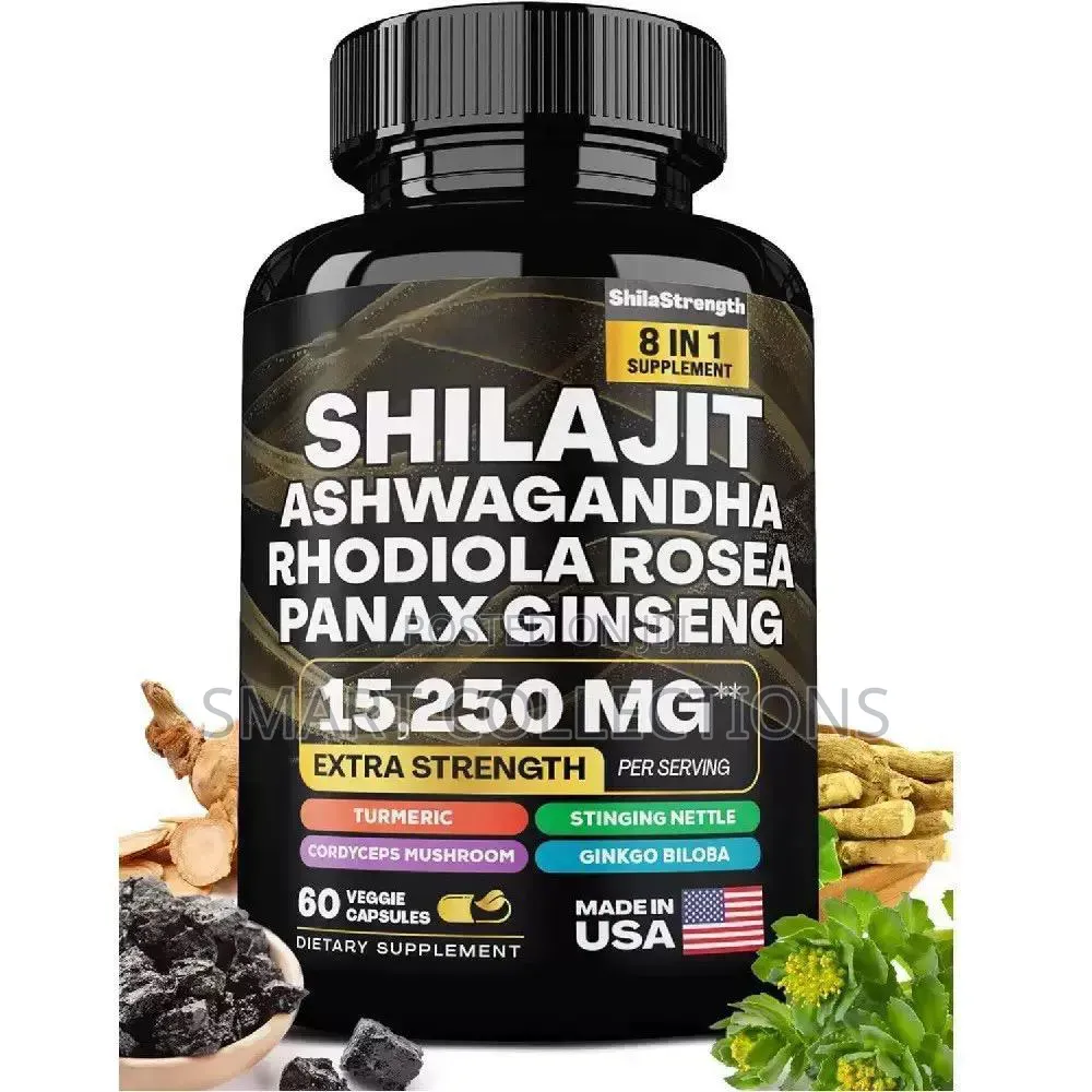 Shilajit Capsules for Energy