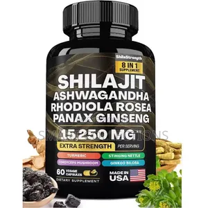 Shilajit Capsules for Energy