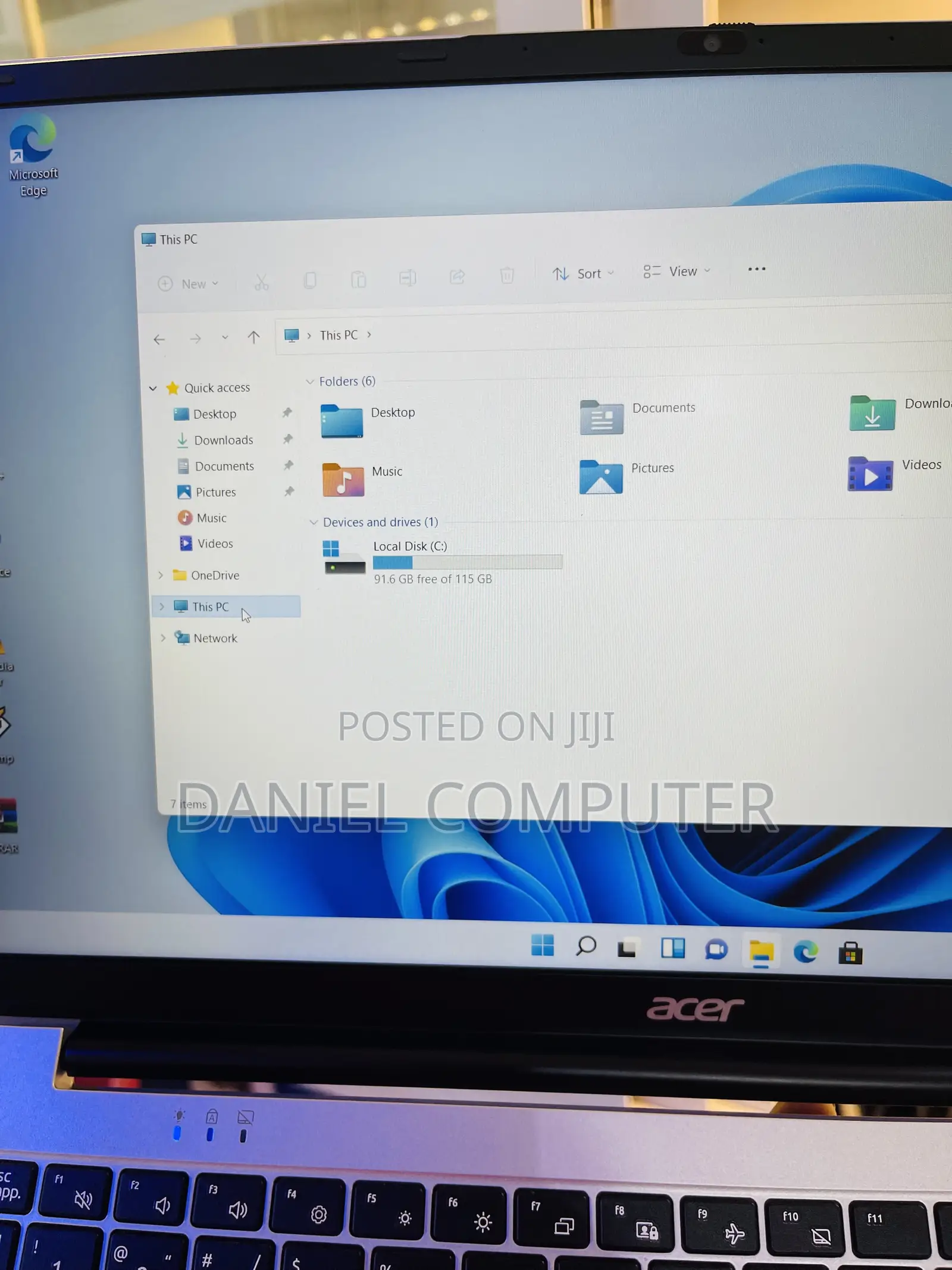 Laptop Acer Aspire A315 51 8GB Intel Celeron SSD 128GB