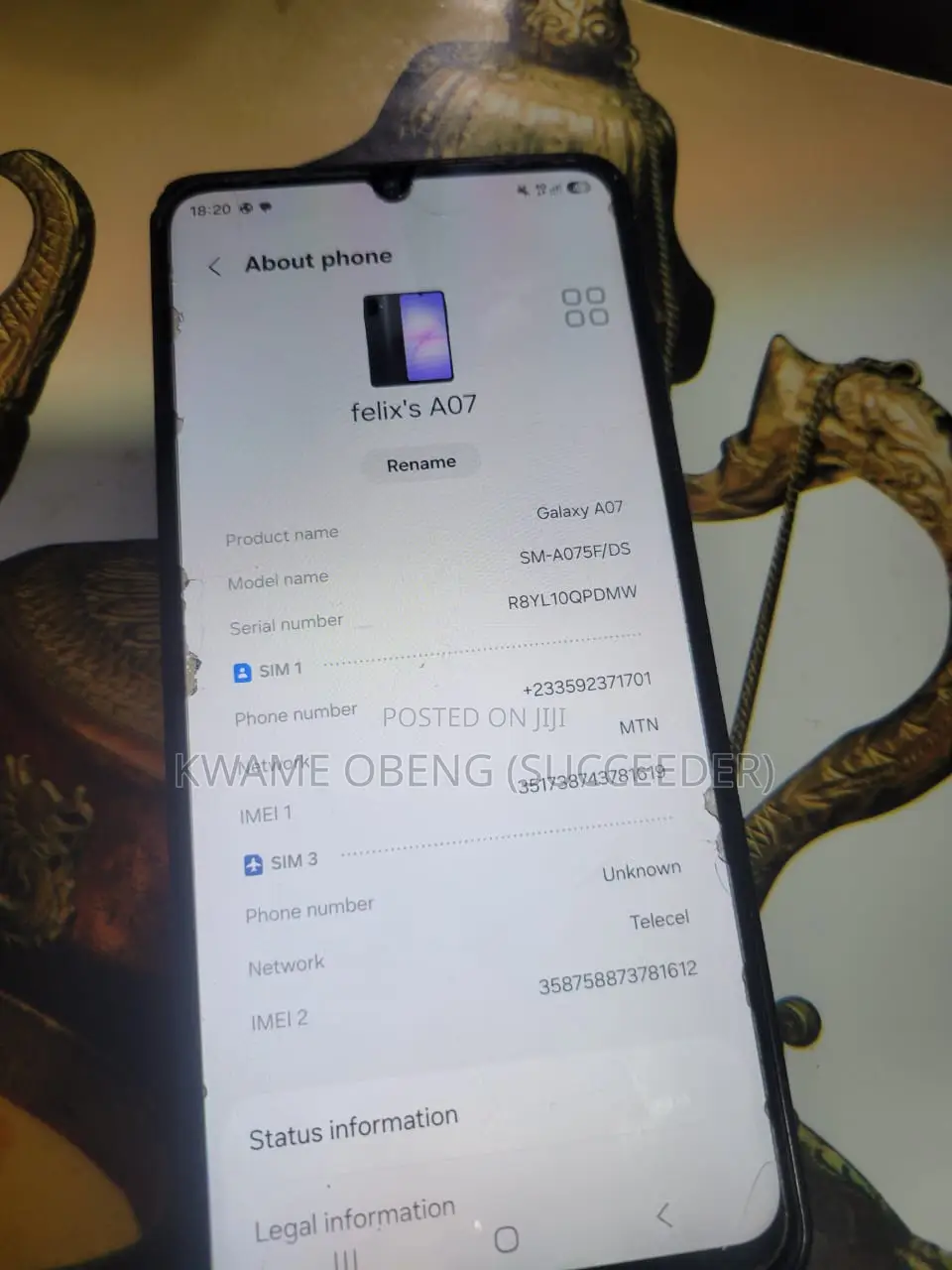 Samsung Galaxy A07 4G 64 GB Blue