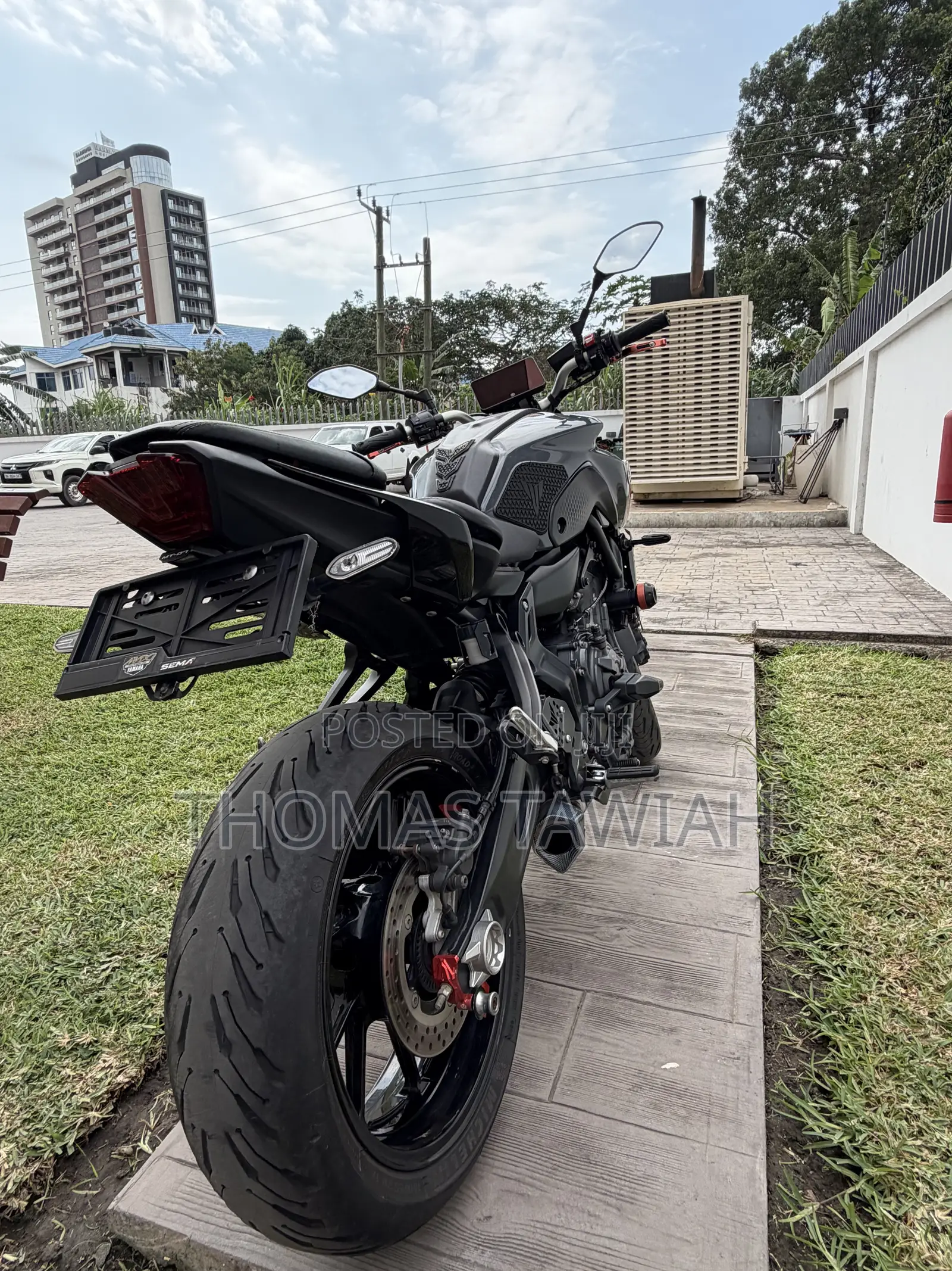 Yamaha MT-07 2024 Gray
