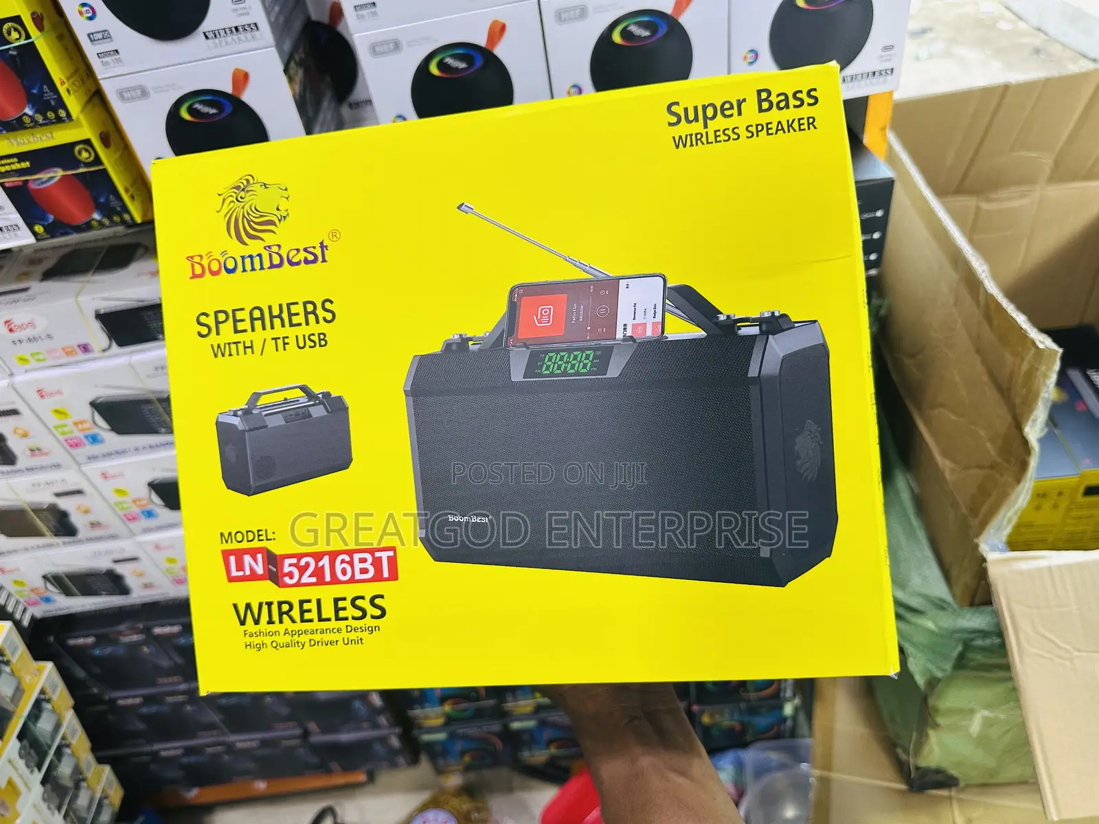 BoomBest LN-5216BT Wireless Super Bass Speaker