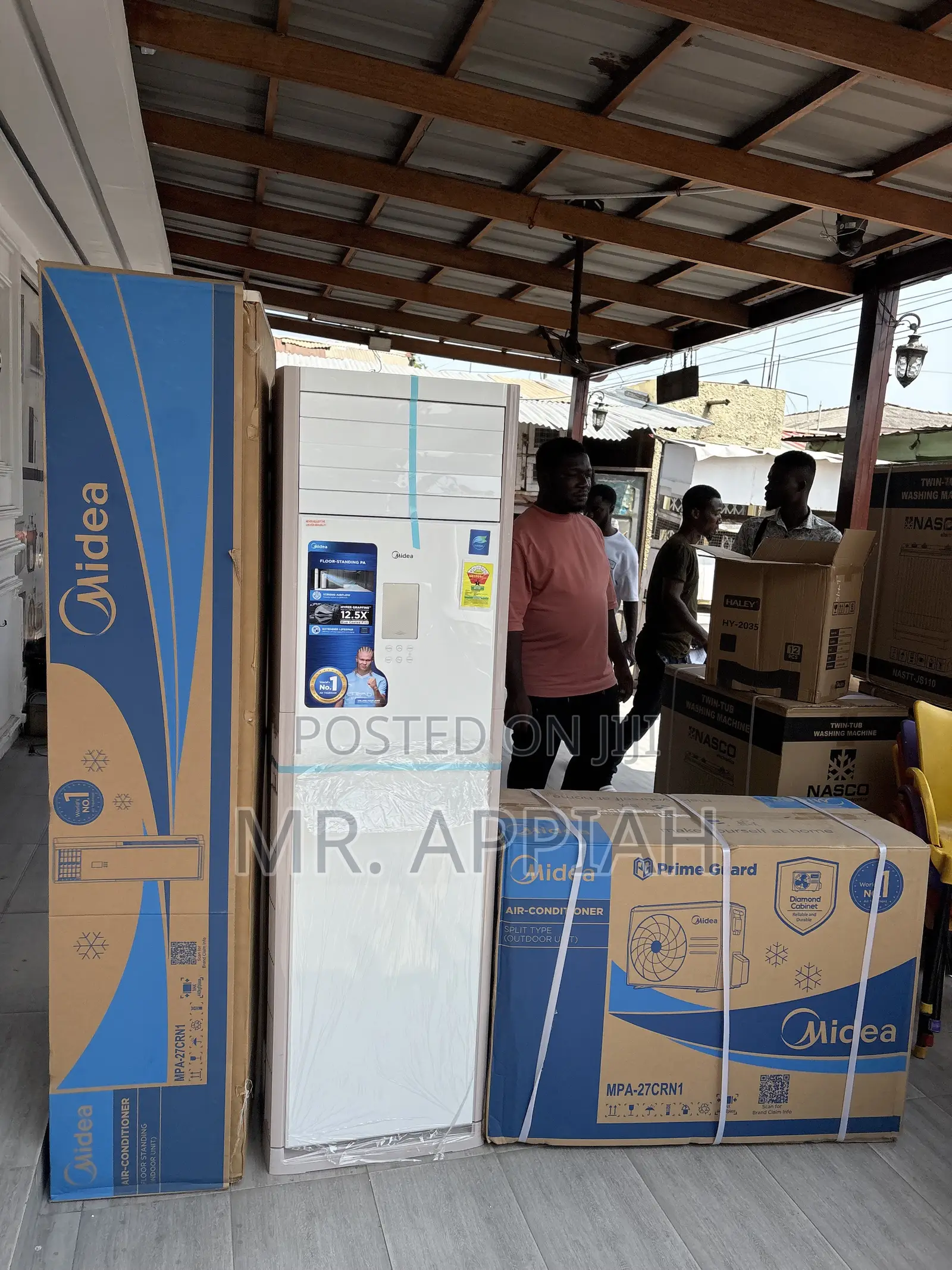 Super Classic Midea 3.0hp Floor Standing AC(White)...