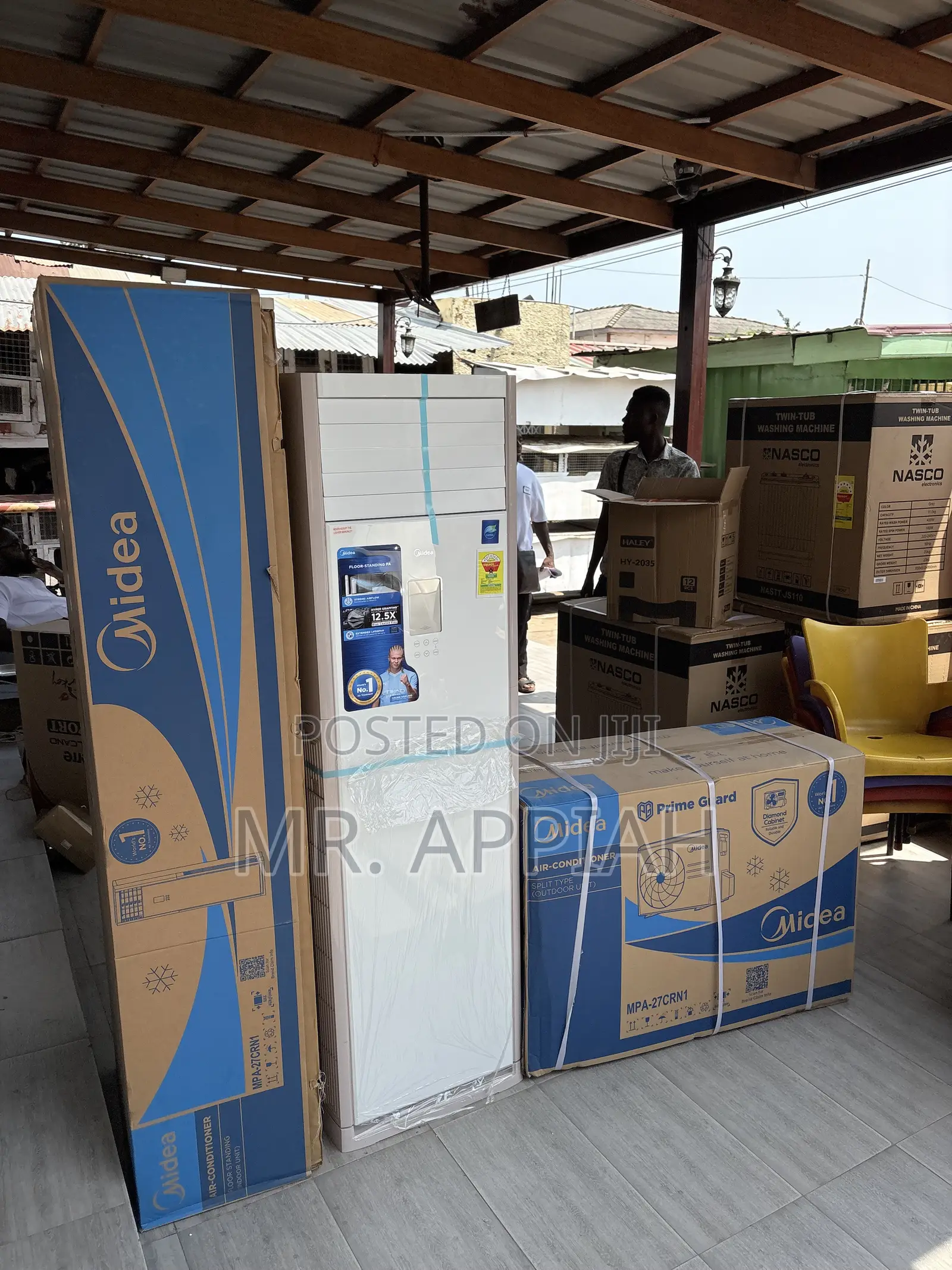 Shop Affordable Midea 3.0hp Floor Standing AC(White).