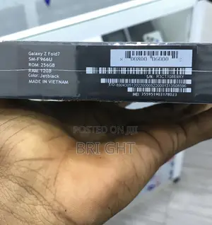 New Samsung Galaxy Z Fold7 256 GB Black