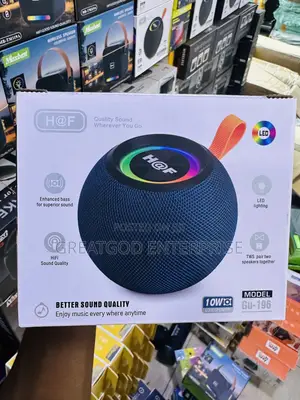 H@F GU-196 Portable Wireless Bluetooth Speaker