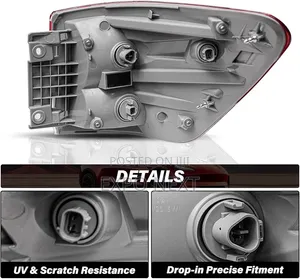 Halogen Outer Tail Light Assembly Fit for 2013-2016 Nissan Pathfinder