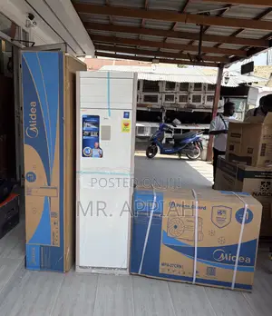 Shop Sleek Midea 3.0hp Floor Standing Air Conditioner..