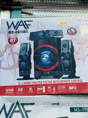 WAF MS-6611BT 3.1 Home Theatre System