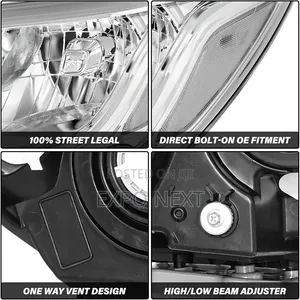 Halogen Headlight Assembly for 2013-2016 Nissan Pathfinder