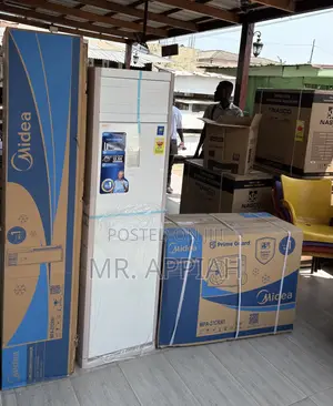 Purchase Sleek Midea 3.0hp Floor Standing Air Conditioner..