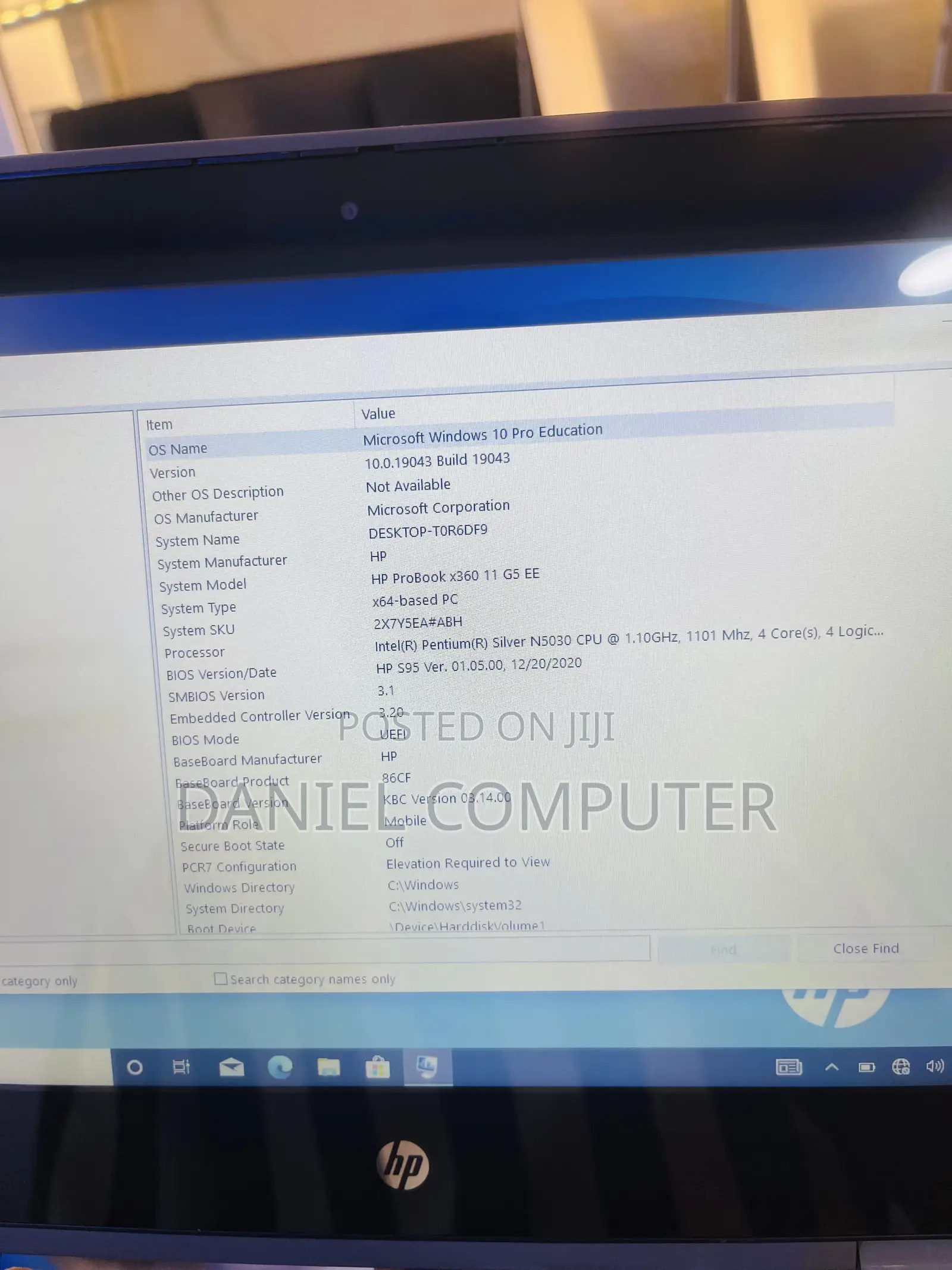 Laptop HP ProBook X360 11 G5 EE 4GB Intel Pentium SSD 128GB