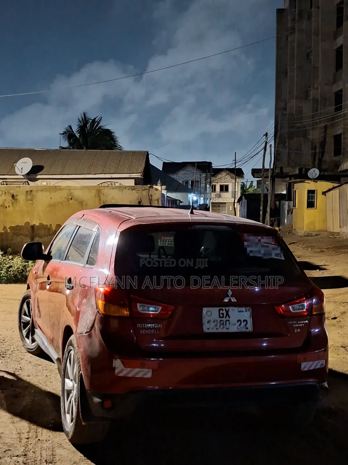 Mitsubishi Outlander 2015 Red