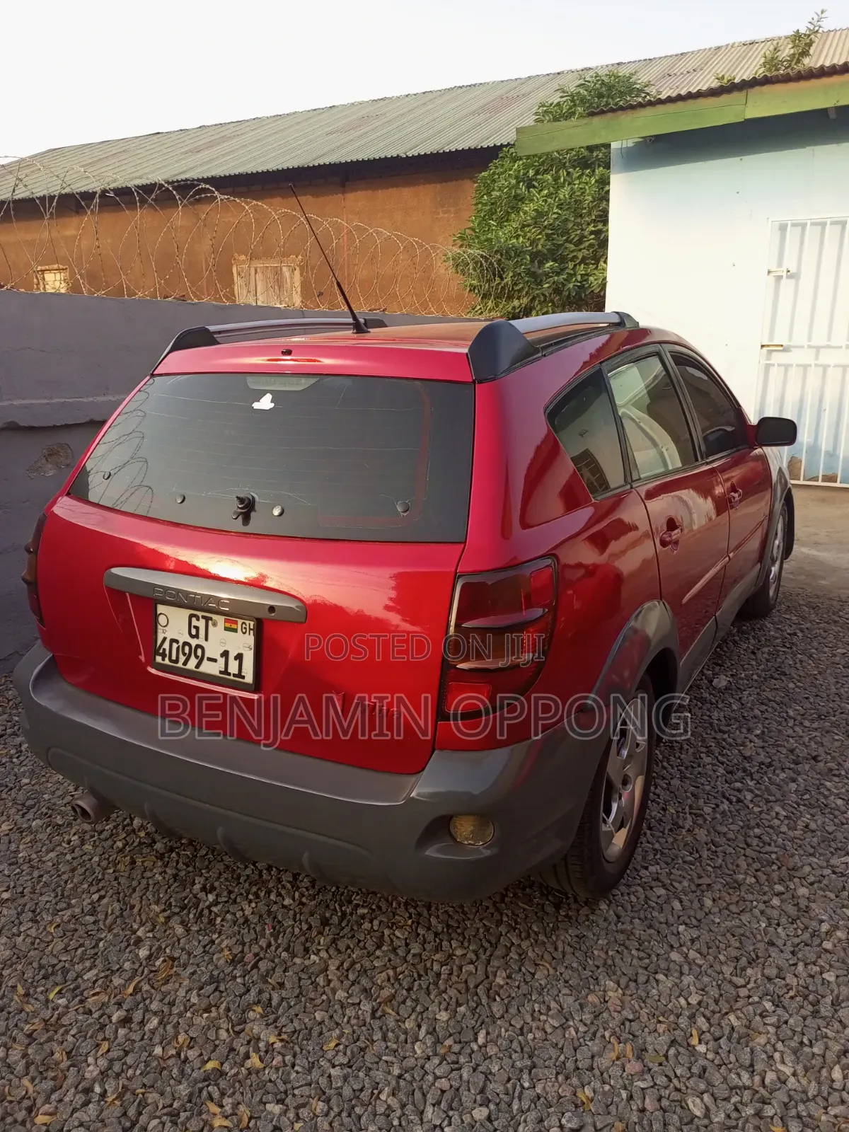 Pontiac Vibe 2007 Red