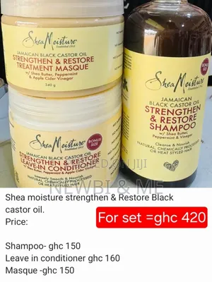 Shea Moisture Hair Treatment