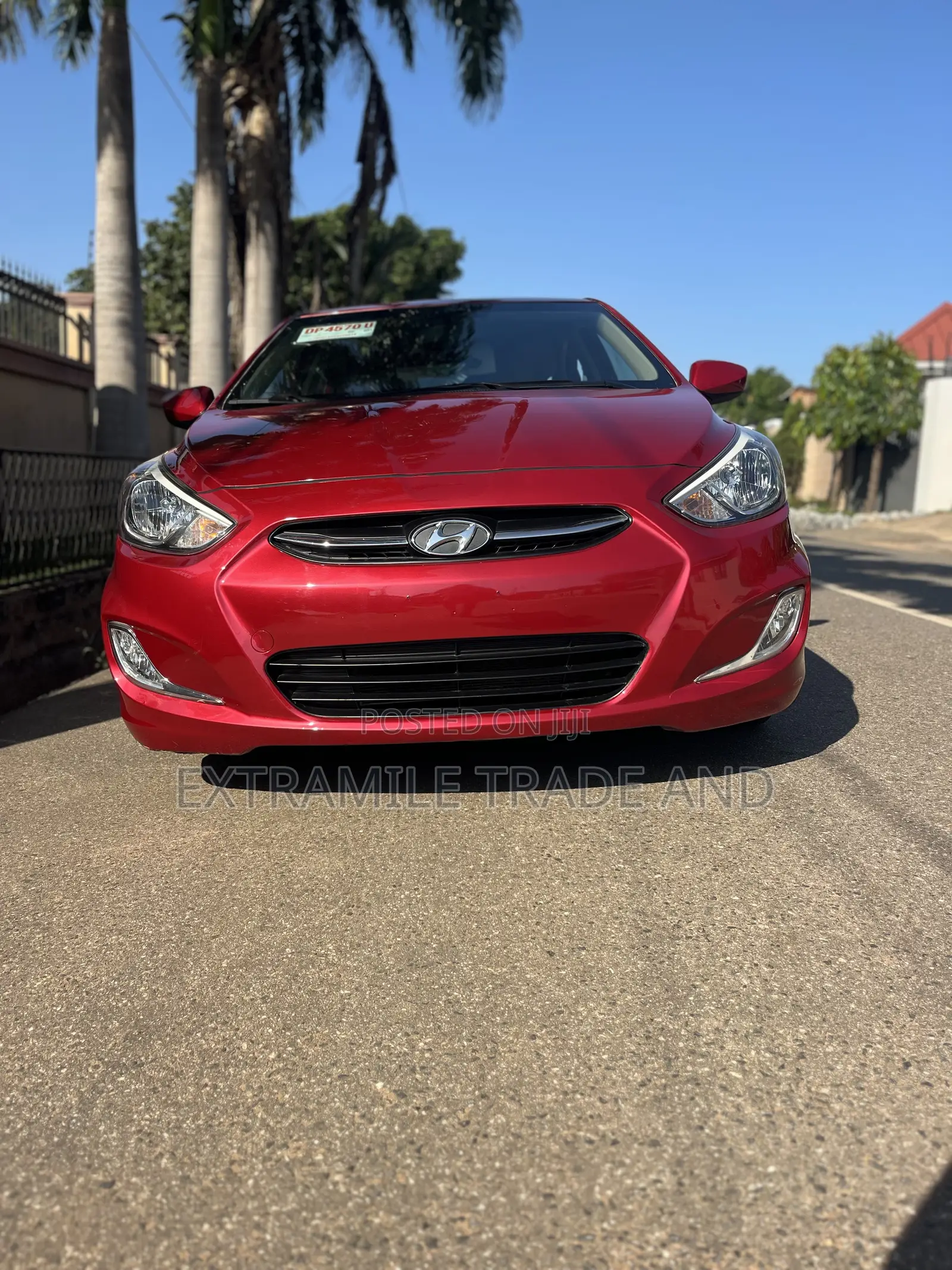 Hyundai Accent SE Sedan 2017 Red