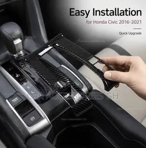 Premium Carbon Fiber Gear Shift Console Trim