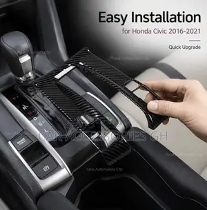 Premium Carbon Fiber Gear Shift Console Trim