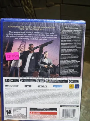 PS5 Mortal Kombat 11 Ultimate Edition &GTA 5 PS5 - GRAND THEFT AUTO V