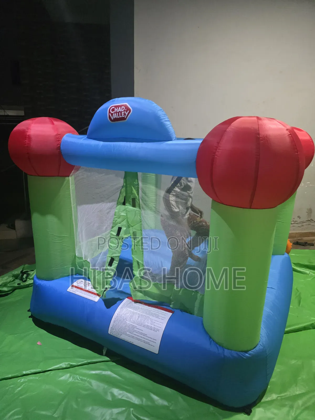 6ft Chad Valley Bouncy Castle With Blower