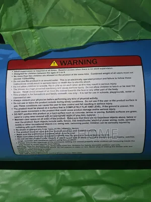6ft Chad Valley Bouncy Castle With Blower