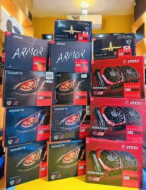 Msi, Gigabyte & Sapphire RX 570 4gb RGB Cards