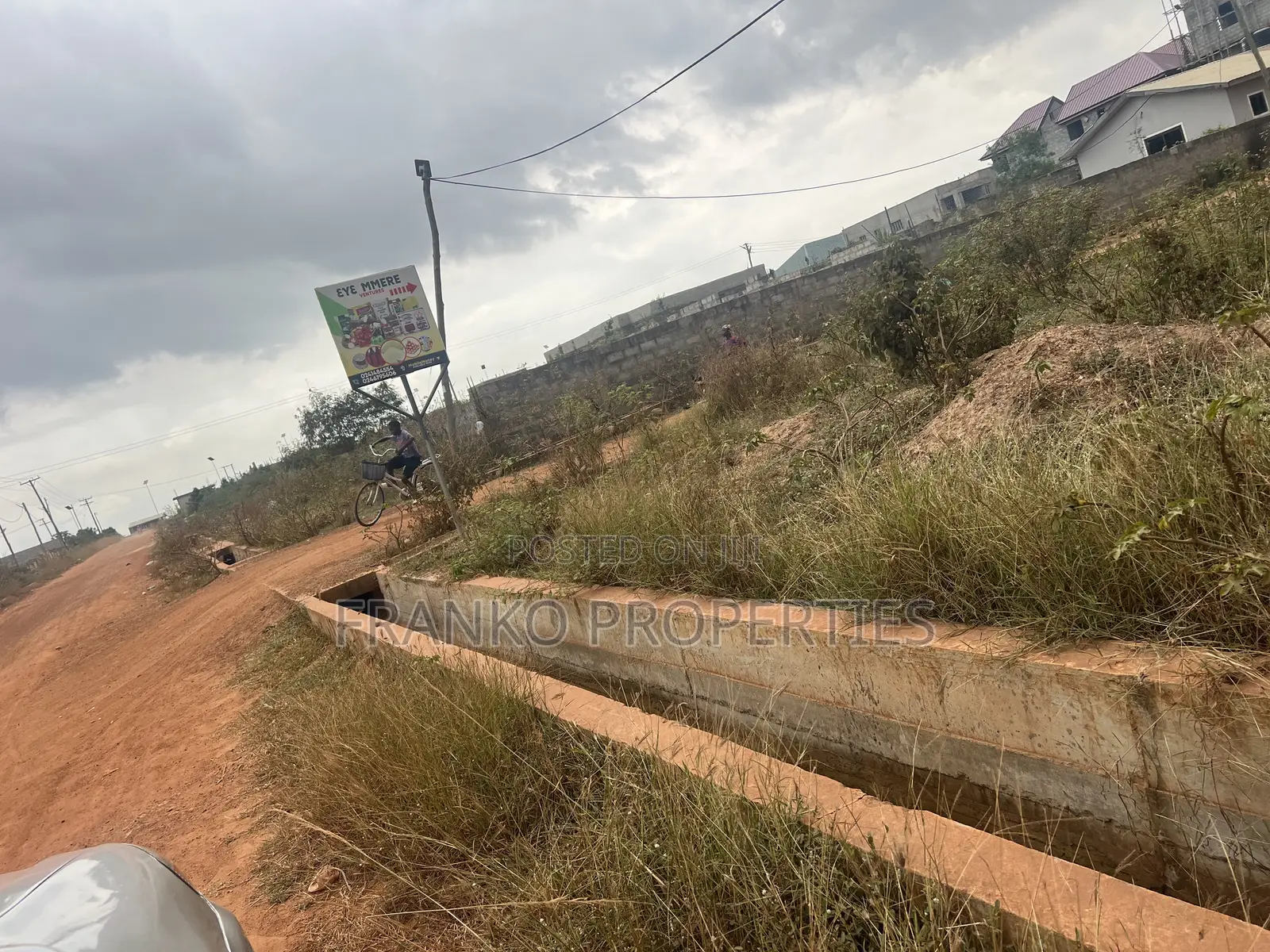 Road Side Plot of Land for Sale at East Legon Hills Police City