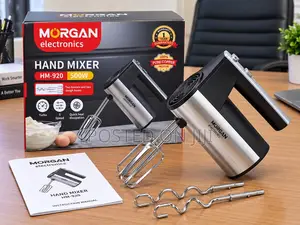 Electric Hand Mixer 500watts Stainless Steel