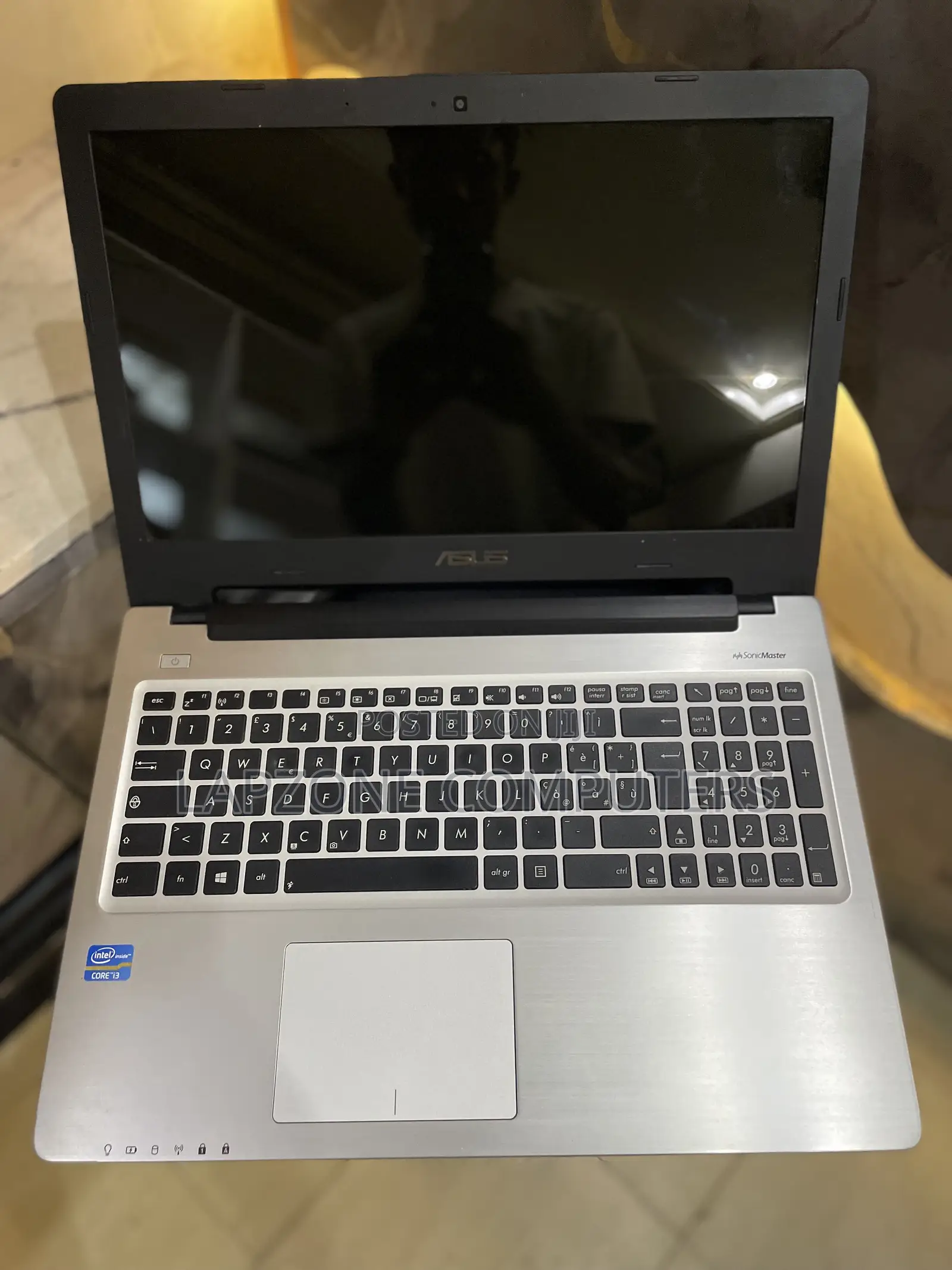 Laptop Asus K40C 8GB Intel Core i3 HDD 500GB