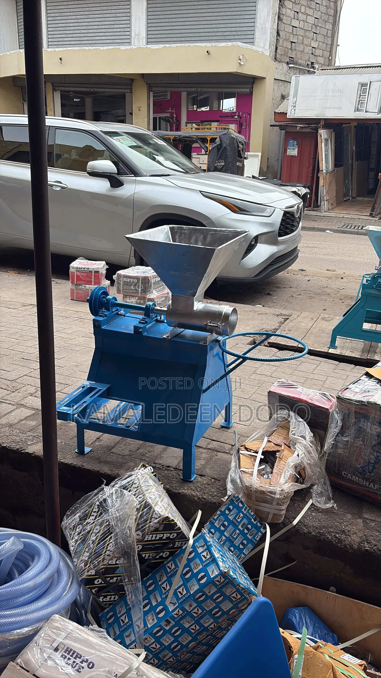 Fufu Pounding Machine With Gasoline Engine