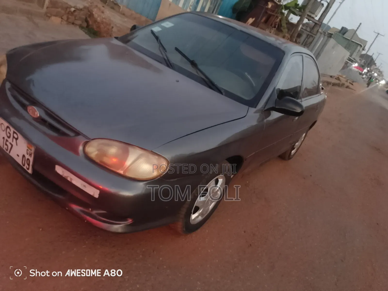 Kia Sephia 2000 Gray