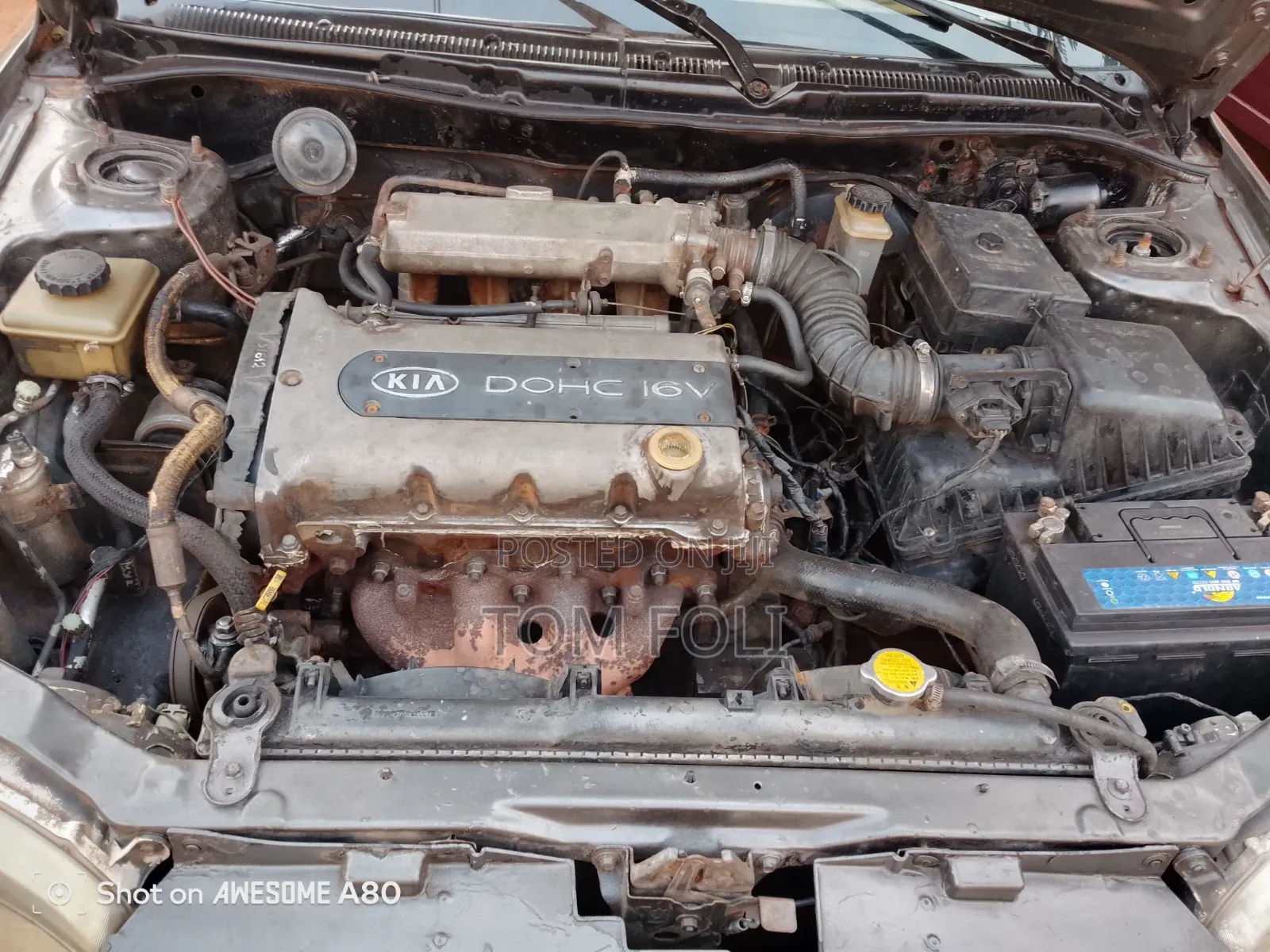 Kia Sephia 2000 Gray