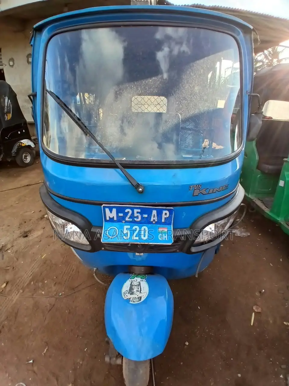 TVS King Deluxe Plus iTouch Start 2025 Blue