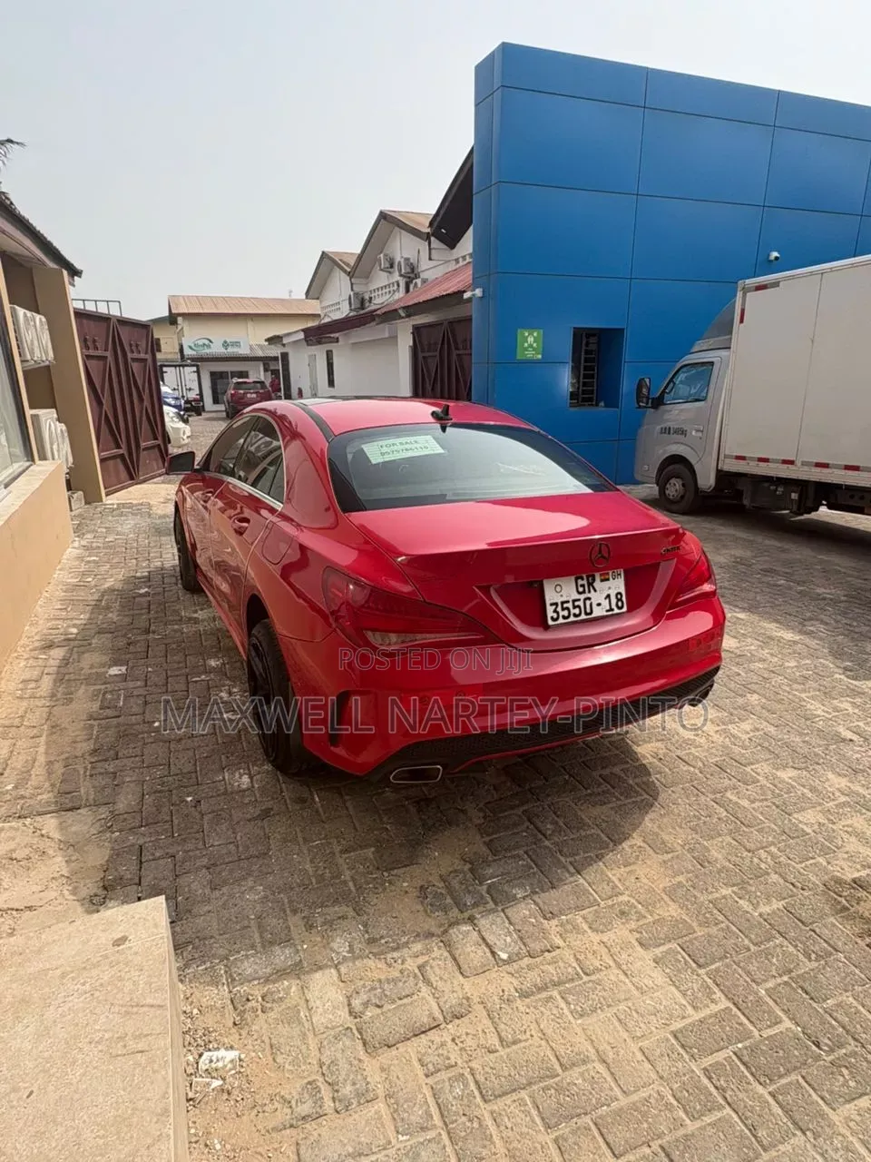 Mercedes-Benz C250 2014 Red