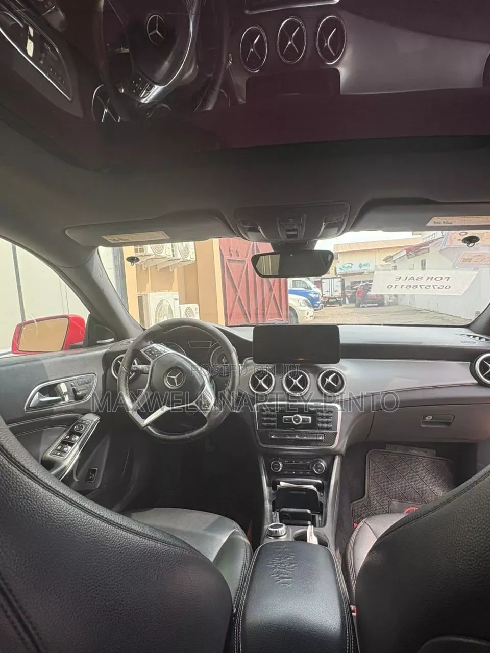 Mercedes-Benz C250 2014 Red