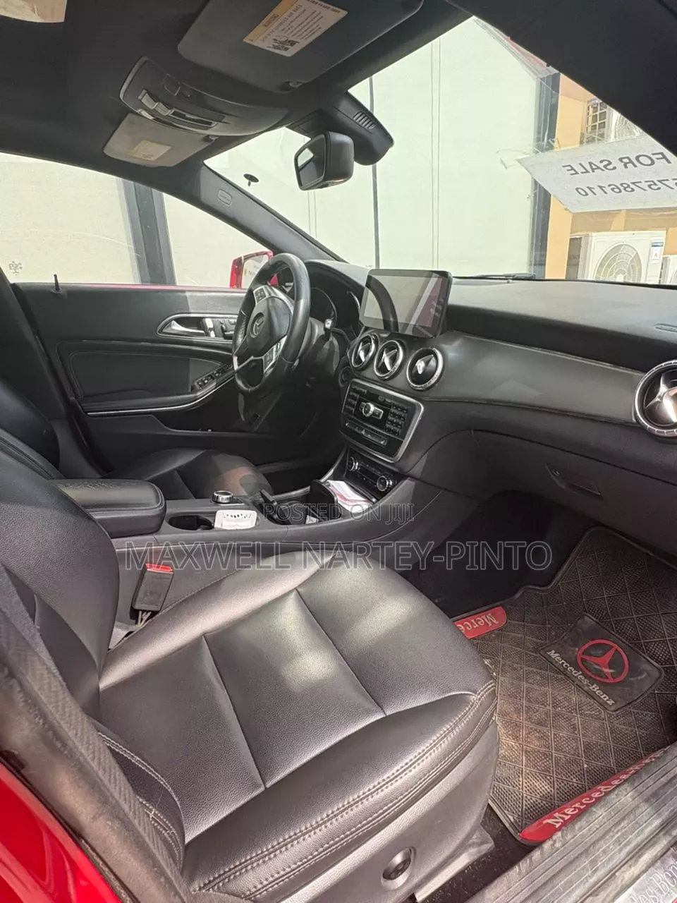 Mercedes-Benz C250 2014 Red