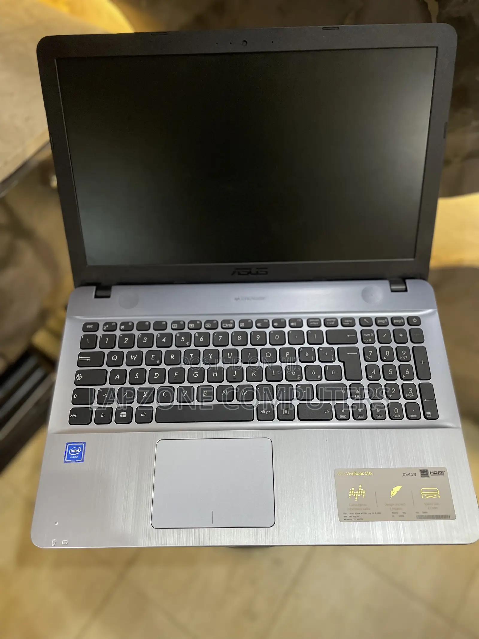 Laptop Asus VivoBook Max X541UA 4GB Intel Celeron HDD 500GB
