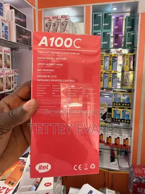 New Itel A100C 64 GB Blue