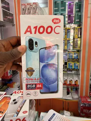 New Itel A100C 64 GB Blue