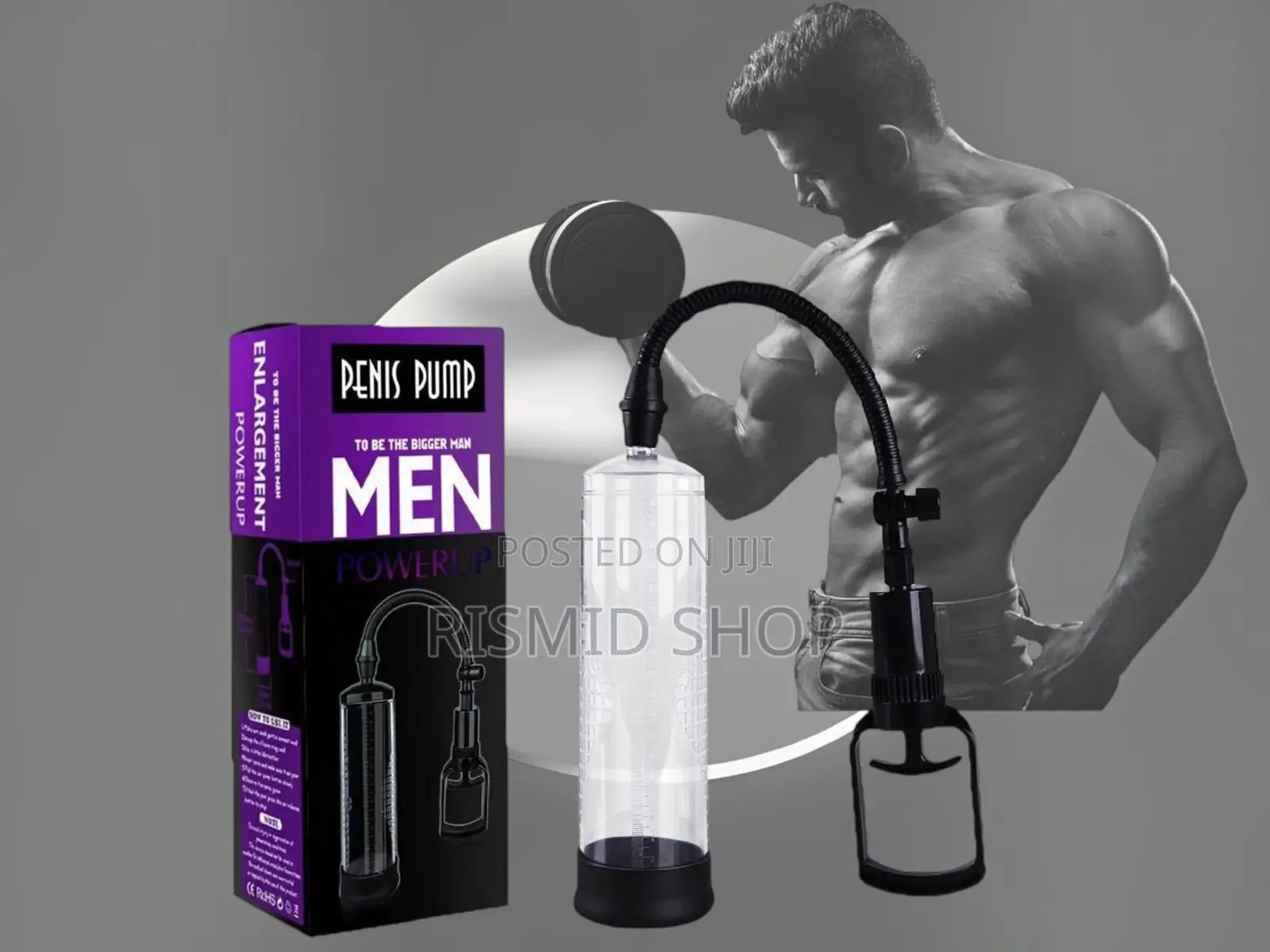Power-Up Vacuum Therapy Pump for Men