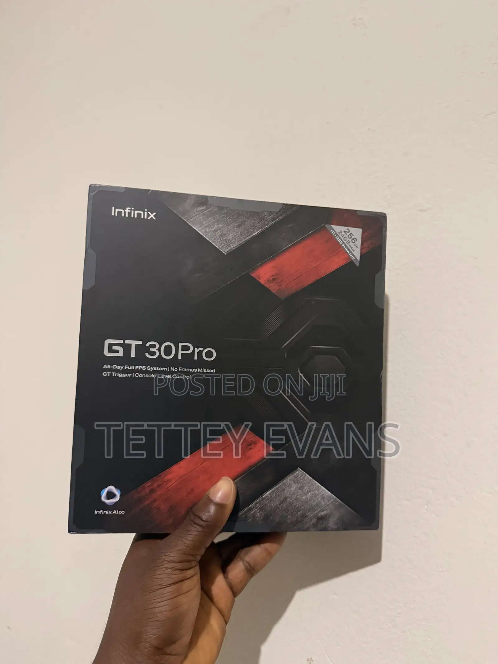 Infinix GT 30 Pro 256 GB Black